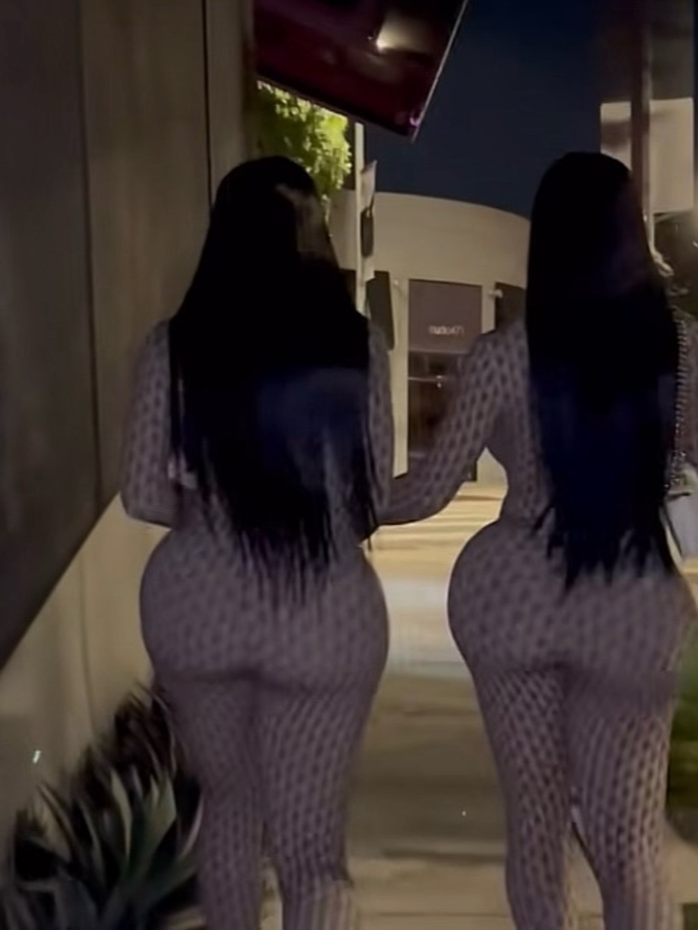 Clermont twins bodysuit Source Unknown Gray Patterned Boot Cut Jumpsuit